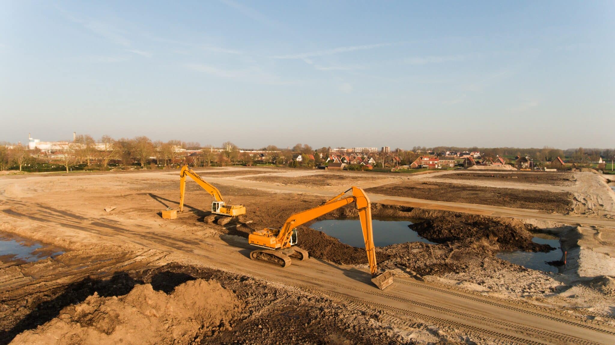 Chantier terrassement VRD LECOINTRE TP Calvados